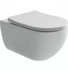 Унитаз Ceramica Nova Long CN3015 подвесной с сиденьем Микролифт