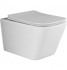 Унитаз Ceramica Nova Metric CN3007 подвесной с сиденьем Микролифт