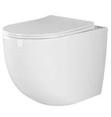 Унитаз Ceramica Nova Mia Rimless CN1810 приставной с сиденьем Микролифт