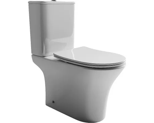 Унитаз компакт Ceramicanova Fortuna CN9001 с бачком и сиденьем Микролифт