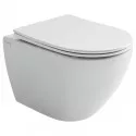 Унитаз Ceramicanova Mia CN1805T подвесной цвет Белый с сиденьем Микролифт Унитаз Ceramicanova Mia CN1805T подвесной цвет Белый с сиденьем Микролифт