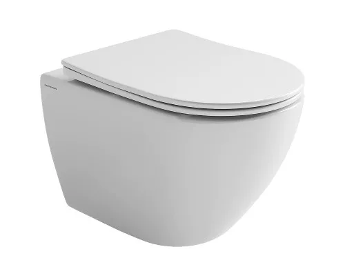 Унитаз Ceramicanova Mia CN1805T подвесной цвет Белый с сиденьем Микролифт