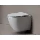 Унитаз Ceramicanova Mia CN1805T подвесной цвет Белый с сиденьем Микролифт
