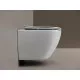 Унитаз Ceramicanova Mia CN1805T подвесной цвет Белый с сиденьем Микролифт