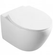 Унитаз подвесной Ceramicanova Pearlcn CN8001 с сиденьем Микролифт