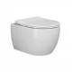 Унитаз с инсталляцией Ceramicanova Игра (Play) CN3001_121002MB цвет Белый с сиденьем Микролифт и клавишей смыва цвет Черный матовый