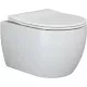 Комплект унитаза с инсталляцией Ceramicanova Play CN3001_1002M_1000 с сиденьем Микролифт и клавишей смыва Хром матовый