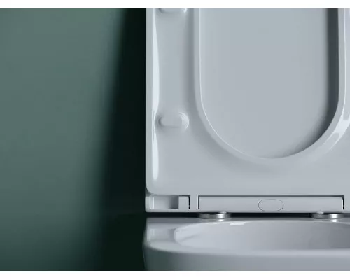 Комплект унитаза Ceramicanova Union CN4009T с инсталляцией Grohe Rapid SL 38811KF0 с сиденьем Микролифт и Черной матовой клавишей смыва