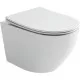 Комплект унитаза Ceramicanova Uno Rimless CN11001 с инсталляцией Charus City CR.200.21.01 с сиденьем Микролифт и клавишей смыва Хром глянцевый