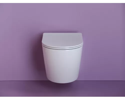 Комплект унитаза Ceramicanova Uno Rimless CN11001 с инсталляцией Charus City CR.200.21.01 с сиденьем Микролифт и клавишей смыва Хром глянцевый