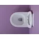 Комплект унитаза Ceramicanova Uno Rimless CN11001 с инсталляцией Charus City CR.200.21.01 с сиденьем Микролифт и клавишей смыва Хром глянцевый