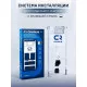 Комплект унитаза Ceramicanova Uno Rimless CN11001 с инсталляцией Charus City CR.200.21.01 с сиденьем Микролифт и клавишей смыва Хром глянцевый