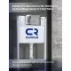 Комплект унитаза Ceramicanova Uno Rimless CN11001 с инсталляцией Charus City CR.200.21.01 с сиденьем Микролифт и клавишей смыва Хром глянцевый