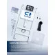Комплект унитаза Ceramicanova Uno Rimless CN11001 с инсталляцией Charus City CR.200.21.01 с сиденьем Микролифт и клавишей смыва Хром глянцевый