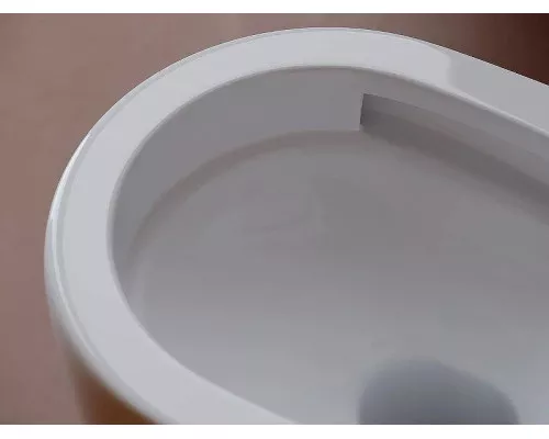 Унитаз Ceramicanova UP Rimless CN4007 подвесной Белый с сиденьем Микролифт