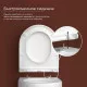 Унитаз Ceramicanova UP Rimless CN4007 подвесной Белый с сиденьем Микролифт