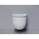 Унитаз Ceramicanova Voga CN4012T подвесной цвет Белый с сиденьем микролифт