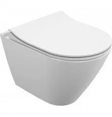 Унитаз Cersanit City 63114 подвесной с сиденьем Микролифт