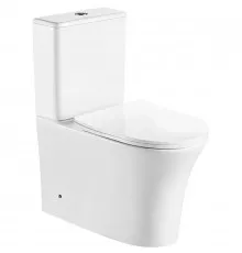 Унитаз компакт Cerutti SPA Adige CT7836 с бачком и сиденьем Микролифт