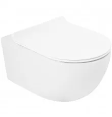 Унитаз Cezares Molveno CZR-2468-TH-R/CZR-2011-SC подвесной с сиденьем Микролифт