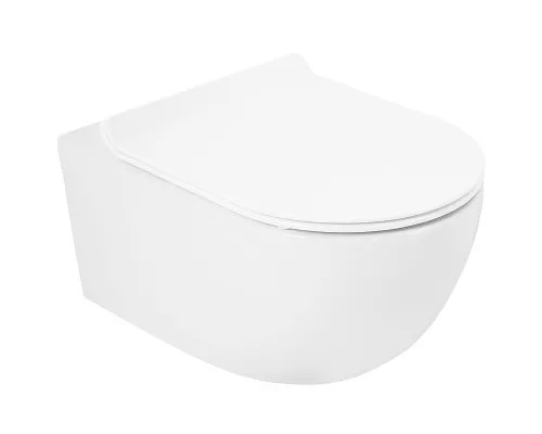 Унитаз Cezares Molveno CZR-2468-TH-R/CZR-2011-SC подвесной с сиденьем Микролифт