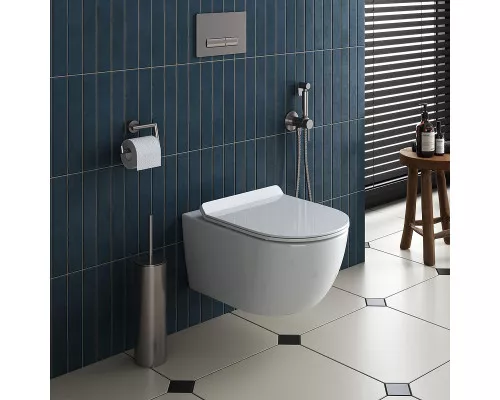 Унитаз Cezares Molveno CZR-2468-TH-R/CZR-2011-SC подвесной с сиденьем Микролифт