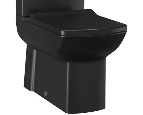 Заказать Унитаз компакт Creavit Lara LR360-11SM00E-0000 Черный матовый без бачка и сиденья в магазине сантехники Santeh-Crystal.ru