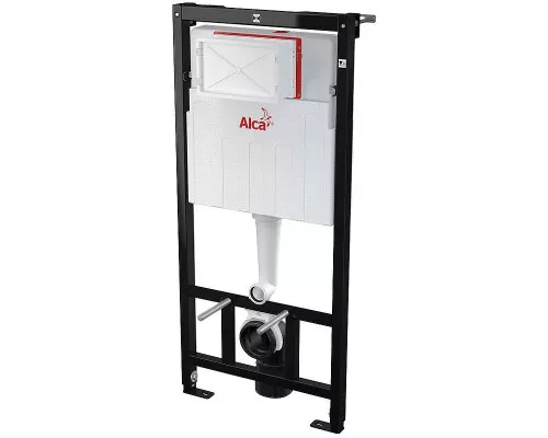 Заказать Комплект унитаза Creavit Perla TP320-11CB00E-0000+KC0703.01.0000E с сиденьем Микролифт и инсталляцией Alcaplast Sadroмodul AM101/1120-0001+M570 с Белой клавишей смыва в магазине сантехники Santeh-Crystal.ru