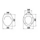 Заказать Комплект унитаза Creavit Perla TP320-11CB00E-0000+KC0703.01.0000E с сиденьем Микролифт и инсталляцией Alcaplast Sadroмodul AM101/1120-0001+M570 с Белой клавишей смыва в магазине сантехники Santeh-Crystal.ru