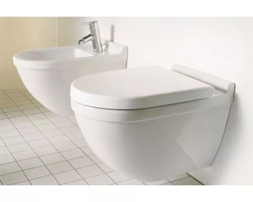 Заказать Унитаз Duravit Starck 3 2225090000 подвесной без крышки-сиденья в магазине сантехники Santeh-Crystal.ru