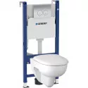 Комплект унитаза Geberit Renova 500.124.TC.R с инсталляцией Duofix с сиденьем Микролифт и клавишей смыва Хром глянцевый Комплект унитаза Geberit Renova 500.124.TC.R с инсталляцией Duofix с сиденьем Микролифт и клавишей смыва Хром глянцевый