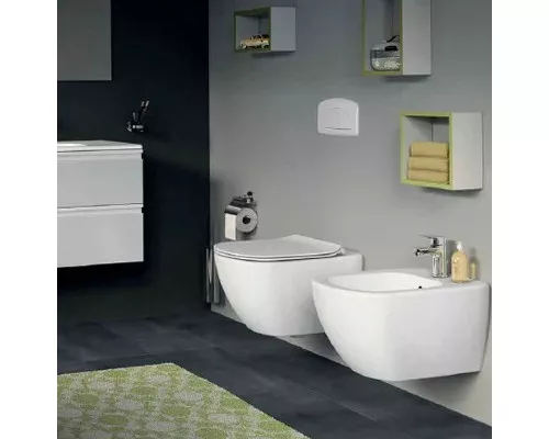 Купить Комплект унитаза с инсталляцией Ideal Standard Tesi T386801 с сиденьем Микролифт в магазине сантехники Santeh-Crystal.ru