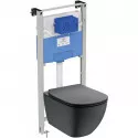 Комплект унитаза с инсталляцией Ideal Standard Tesi T3868V3 с сиденьем Микролифт