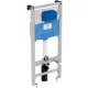 Заказать Комплект унитаза с инсталляцией Ideal Standard Tesi Aqua Blade TT00002/115A6 с сиденьем Микролифт и Черной матовой клавишей смыва в магазине сантехники Santeh-Crystal.ru