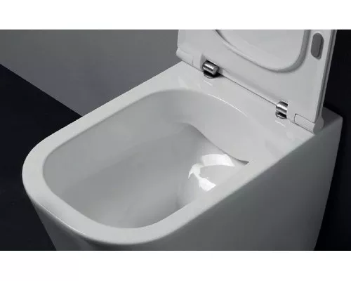 Купить Унитаз Kerasan Tribeca 511459 подвесной Grigio matt без сиденья в магазине сантехники Santeh-Crystal.ru
