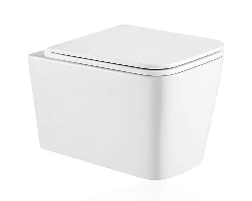 Заказать Унитаз Koller Pool Kvadro KR-0530-RW подвесной с сиденьем Микролифт в магазине сантехники Santeh-Crystal.ru