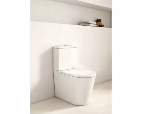 Приобрести Унитаз компакт Roca Inspira 342527000 без бачка и сиденья в магазине сантехники Santeh-Crystal.ru