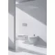 Купить Комплект унитаза Roca Meridian N 346247000+8012A200B с инсталляцией Geberit Duofix Plattenbau Delta UP100 458.125.21.1 с сиденьем Микролифт и клавишей смыва Хром в магазине сантехники Santeh-Crystal.ru
