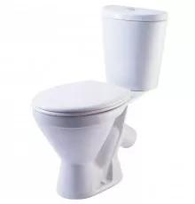 Унитаз компакт Rosa Элегант 4620008195186 Белый с бачком и сиденьем