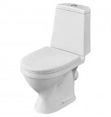 Унитаз компакт Santeri Прайм 1.P205.4.S00.00B.F с бачком и сиденьем