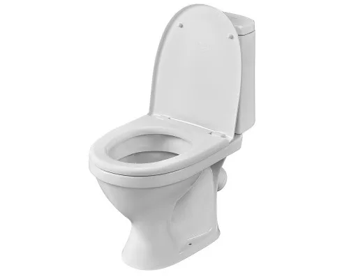 Приобрести Унитаз компакт Santeri Прайм 1.P206.3.S00.00B.F комфорт с бачком и сиденьем в магазине сантехники Santeh-Crystal.ru