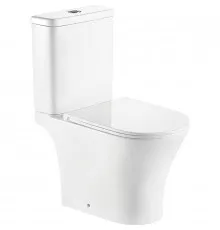 Унитаз компакт SantiLine SL-5010 с бачком и сиденьем Микролифт