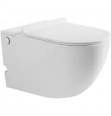 Комплект унитаза с инсталляцией SantiLine SL-5031 подвесной Белый с сиденьем Микролифт