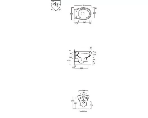 Приобрести Унитаз Simas Arcade AR841bi rimless подвесной без сиденья в магазине сантехники Santeh-Crystal.ru
