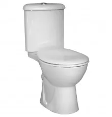 Унитаз компакт Vitra Arkitekt 9754B003-7200 угловой с бачком и сиденьем