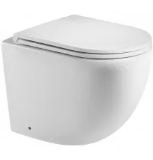 Унитаз WeltWasser Merzbach 002 GL-WT 10000003738 приставной Белый глянец с сиденьем Микролифт