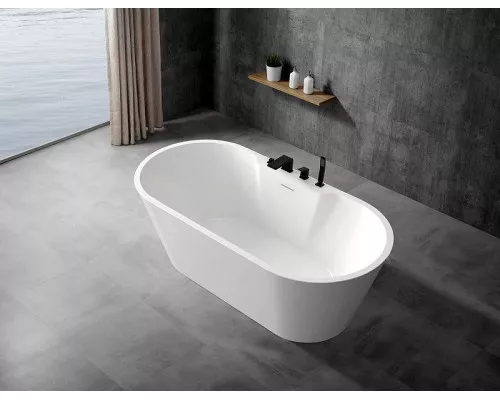 Приобрести Акриловая ванна Abber AB9299-1.6 160х80 без гидромассажа в магазине сантехники Santeh-Crystal.ru