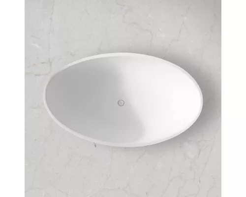 Ванна из искусственного камня Abber Stein 180x110 AS9639 без гидромассажа