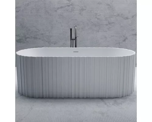 Ванна из искусственного камня Abber Stein 170x75 AS9653 без гидромассажа