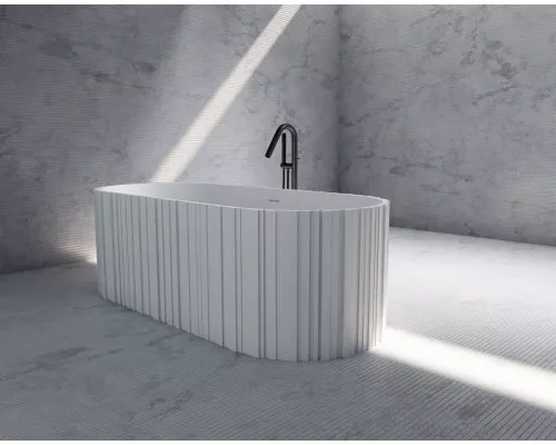 Ванна из искусственного камня Abber Stein 170x75 AS9653 без гидромассажа